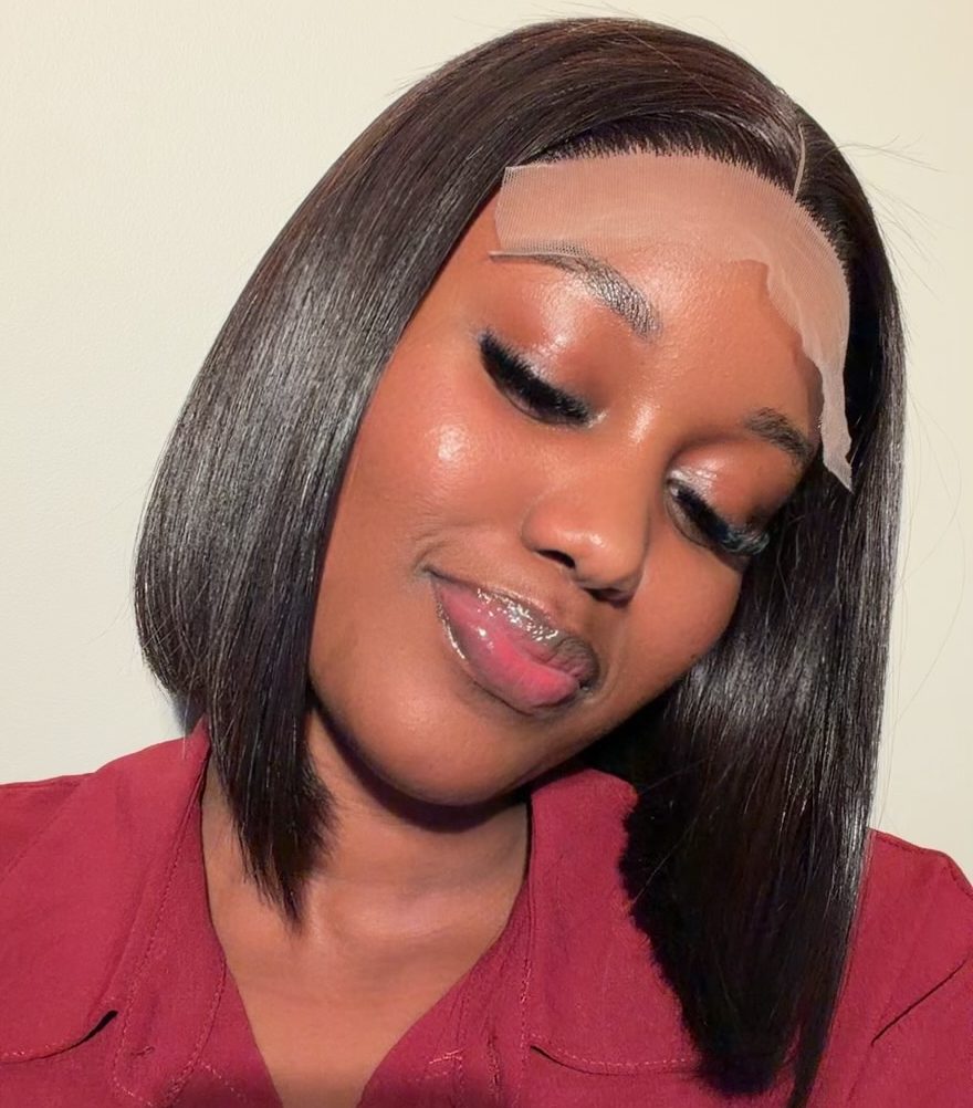 bob wig 10 inch 5x5 closure | raw vietnamese human hair bob wig 10 inch 5x5 closure | raw vietnamese human hair