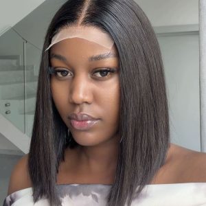 bob wig 12 inch 6x6 closure | raw vietnamese human hair