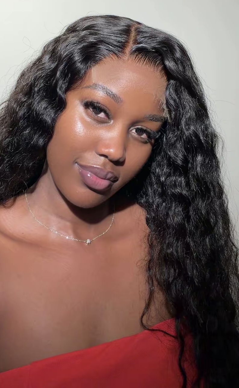 deep wave curly wig 28 inch black 5x5 deep wave curly wig 28 inch black 5x5