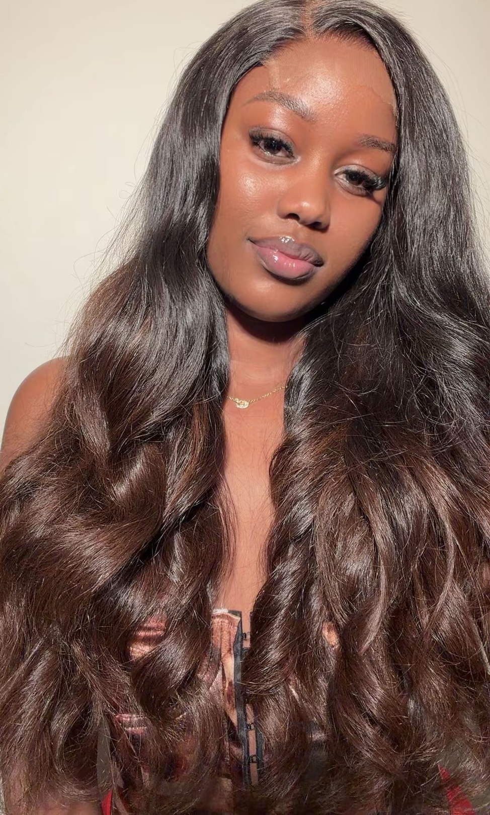 vietnamese bouncy wig 20 inch brown tip 5x5 hd vietnamese bouncy wig 20 inch brown tip 5x5 hd