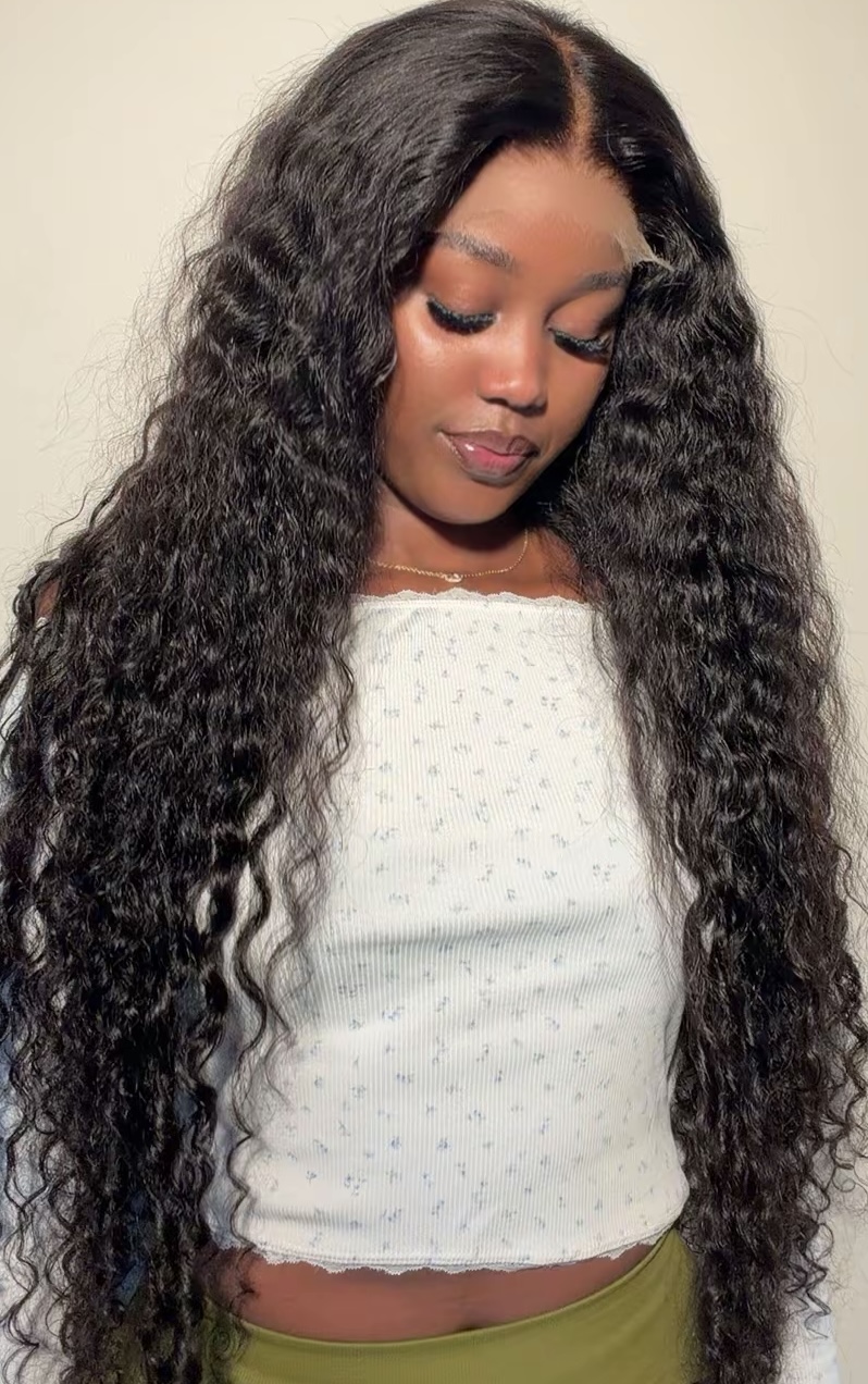 deep wave curly wig 28 inch black 5x5 deep wave curly wig 28 inch black 5x5