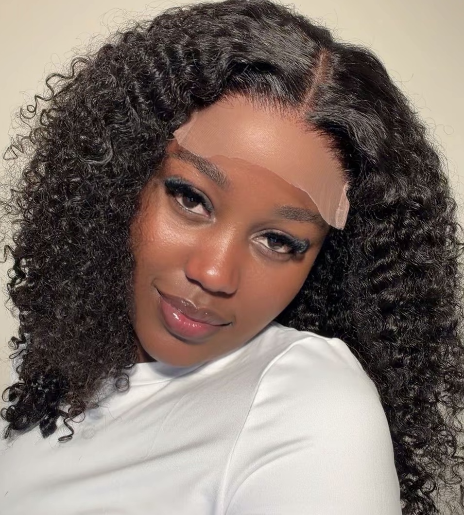 curly wig 14 inch black 5x5 curly wig 14 inch black 5x5