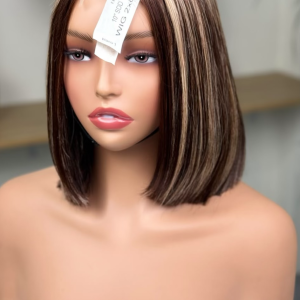 bob wig 10 inch 2x6 ombre | hd lace